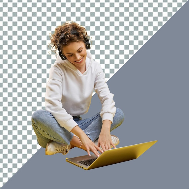 psd femme tient un livre qui dit l'heure de 5 00 backgr transparent