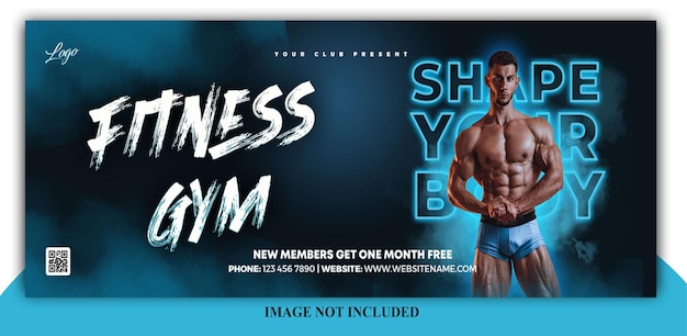 PSD psd fitness-fitness-banner