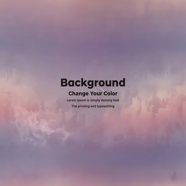 PSD Un fond de gradient pastel doux et rêveur avec des teintes douces de fond de nuage rose avec une couleur