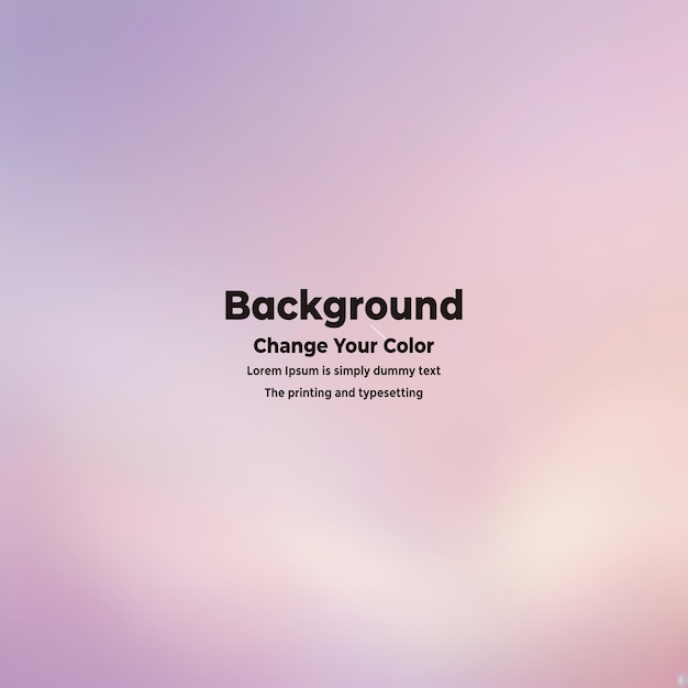 PSD Un fond de gradient pastel doux et rêveur avec des teintes douces de fond de nuage rose avec une couleur
