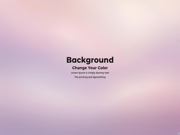PSD Un fond de gradient pastel doux et rêveur avec des teintes douces de fond de nuage rose avec une couleur