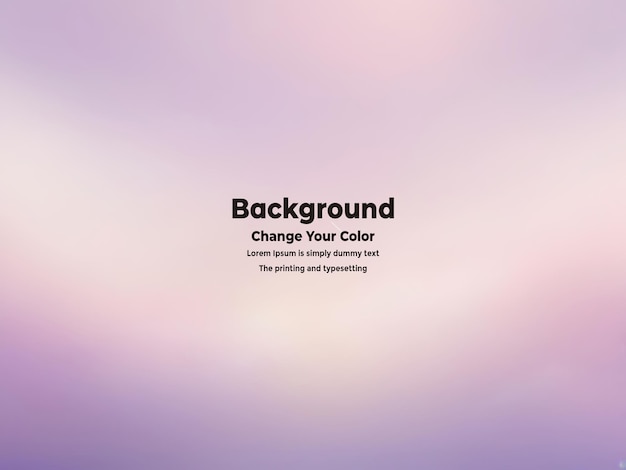 PSD Un fond de gradient pastel doux et rêveur avec des teintes douces de fond de nuage rose avec une couleur