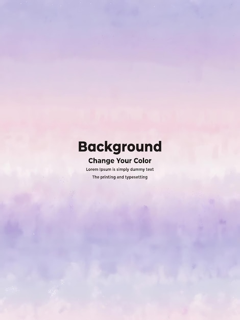 PSD Un fondo de gradiente pastel suave y soñador con matices suaves de fondo de nubes rosas con un color