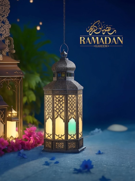 PSD el fondo tradicional islámico ramadán kareem