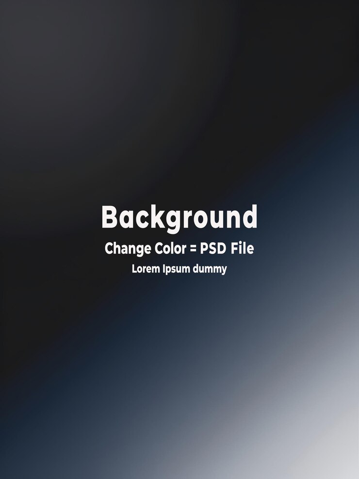 PSD psd fundo abstrato de gradiente preto simples para design de fundo de produto ou texto