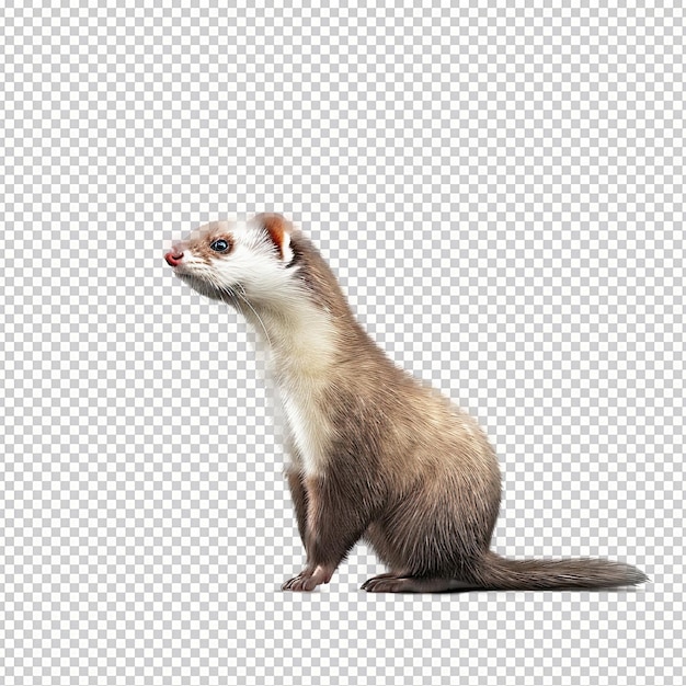 PSD psd furet isolé sur fond transparent hd png