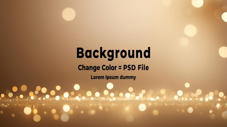 PSD psd garland con luces amarillas