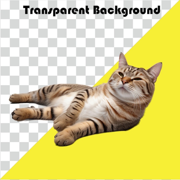 PSD psd gato transparente