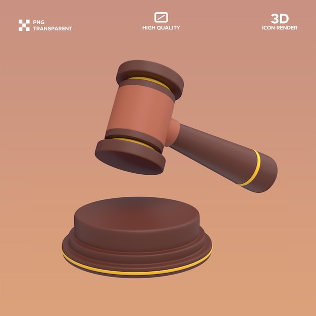 PSD Govel 3D-Illustration