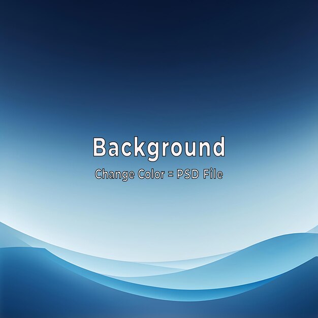 PSD Gradient Blue Vector Illustrator diseño de color de fondo abstracto