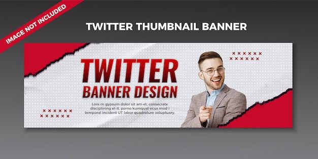 PSD gratis Diseño de banner de Twitter y plantilla de portada de facebook corporativa