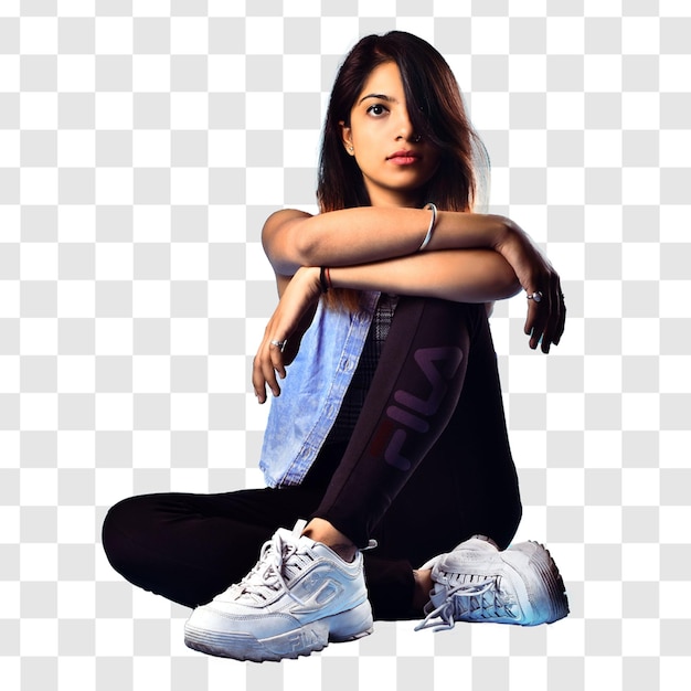 PSD gratuito per la bella ragazza che rimuove lo sfondo