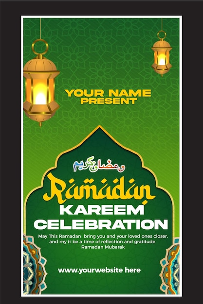 PSD psd gratuito de ramadán kareem celebración después de la fiesta instragram o plantilla de historia de facebook