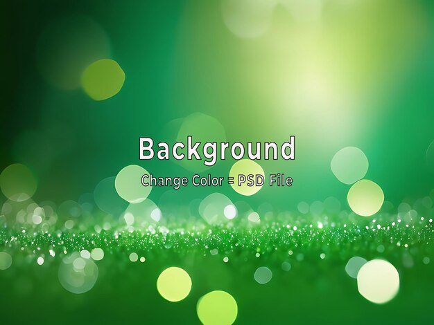 PSD Green Abstract Background con modello esagonale chiaro e texture di gradiente liscio AI