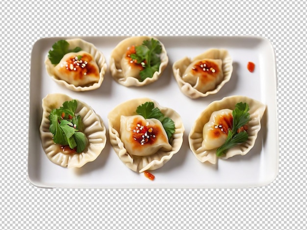 PSD psd gyoza png en un fondo transparente