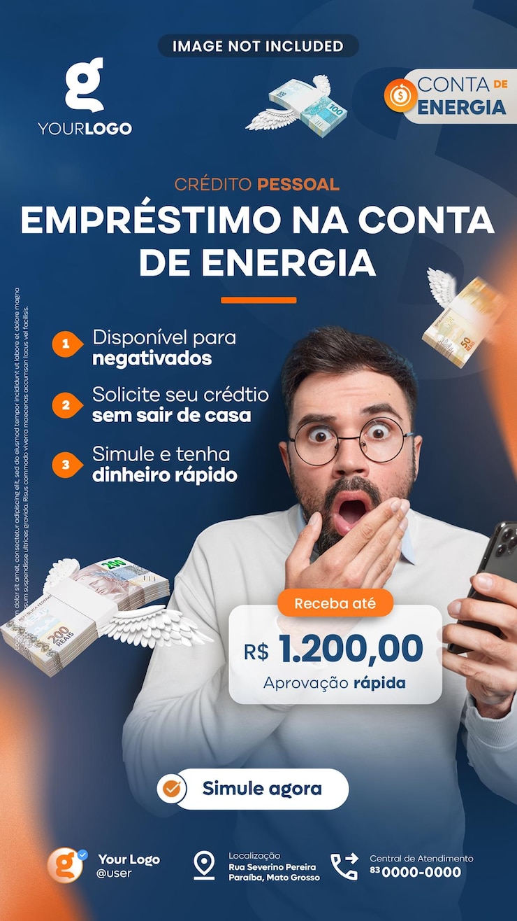 PSD psd historia emprestimo na conta de energía (en inglés)
