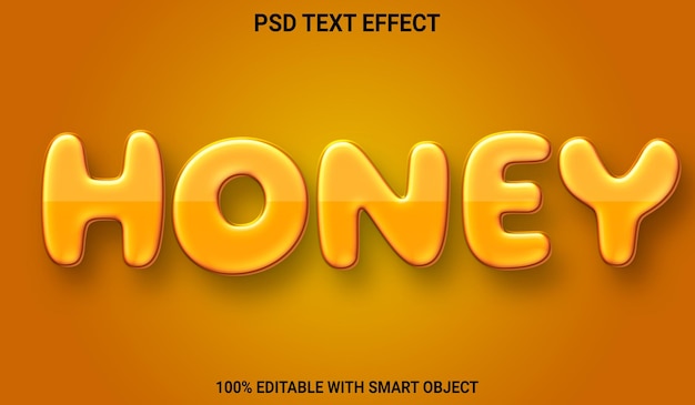 PSD-Honigtexteffekt