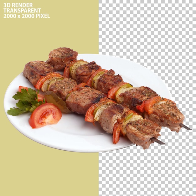 PSD Hühnerboti tikka kabab malai Broast Grill Seekh Shish Mutton BBQ türkischer Barbecue