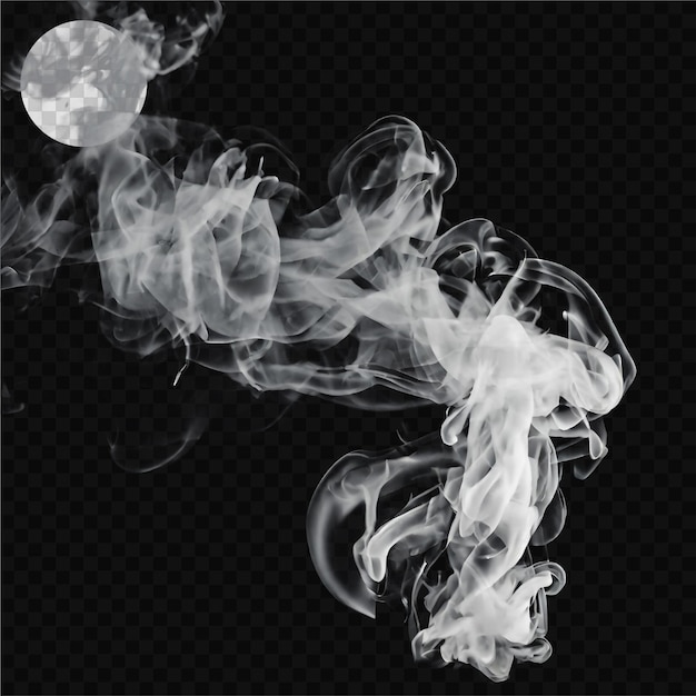 PSD humo realista