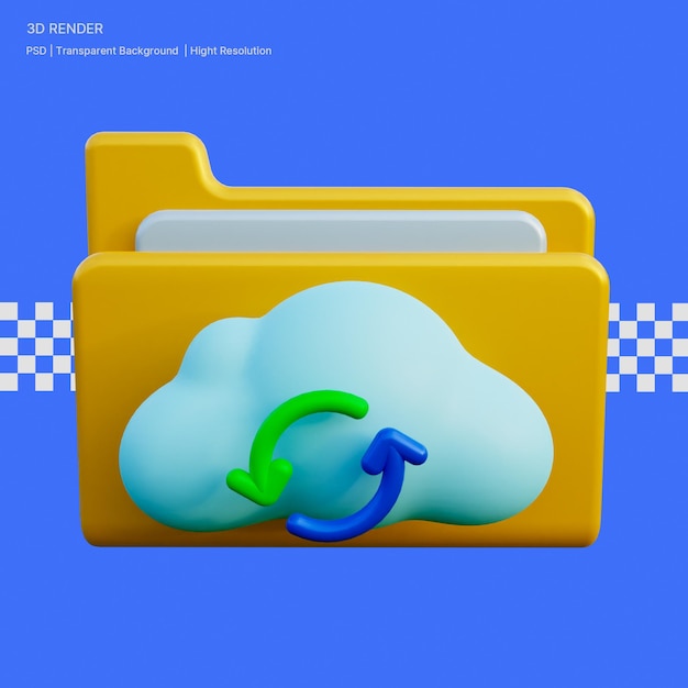 Psd icon 3d render illustration isolated premium transparent background psd