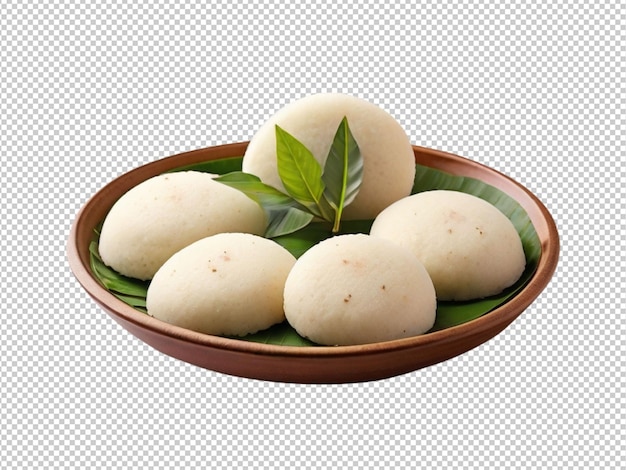 PSD psd d'un idli sur un fond transparent