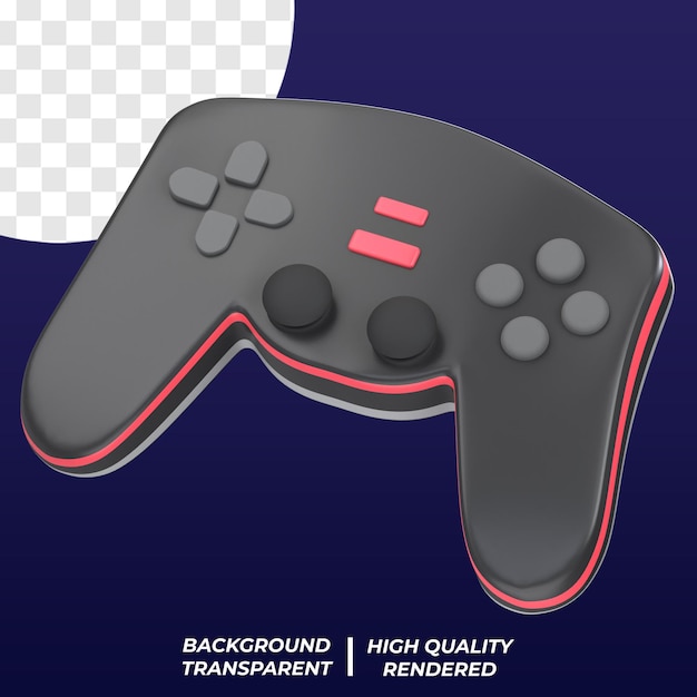 PSD Illustrazione 3D Icona resa Gadget Joystick quotidiano
