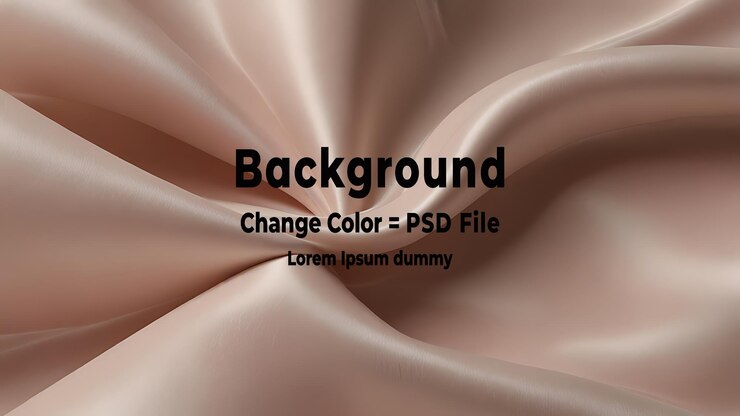 PSD psd ilustrasi 3d rendering 3d kain abstraksi latar belakang elegan mewah