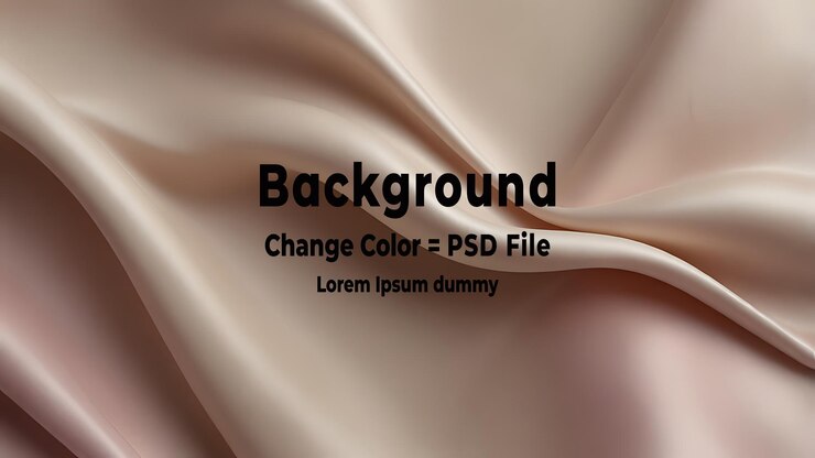 PSD psd ilustrasi 3d rendering 3d kain abstraksi latar belakang elegan mewah