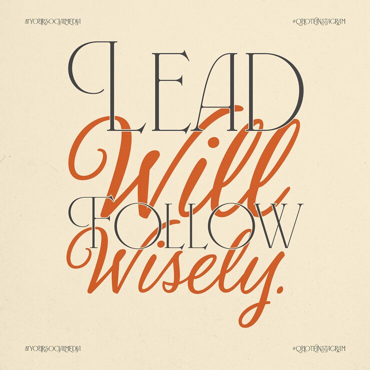 PSD psd inspirational quotes typographie design für soziale medien und instagram post vorlage
