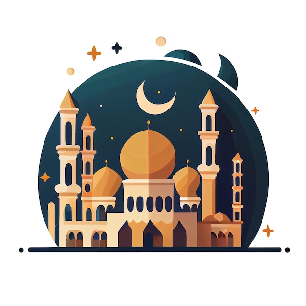 PSD psd islâmica ramadan kareem eid mubarak elementos de objeto de celebração de estilo oriental e ícone