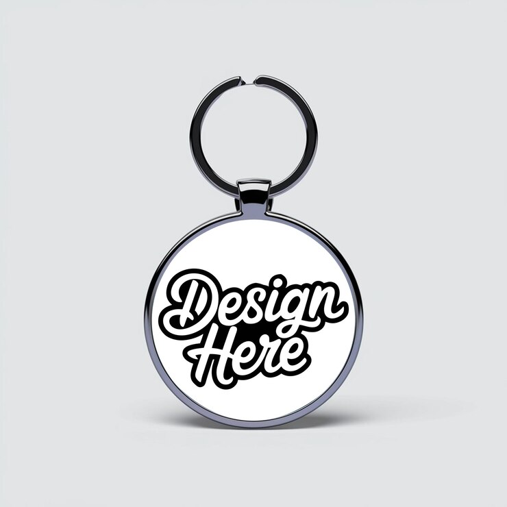 PSD Keychain Mockup