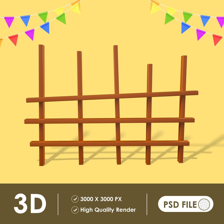 PSD psd khmer cerca de madeira 3d