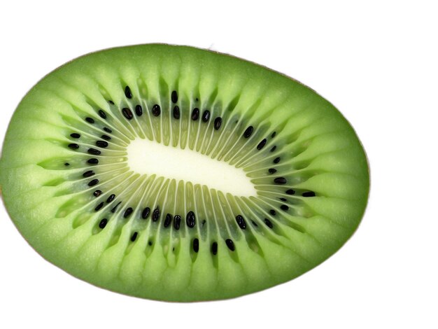 Psd De Kiwi Sur Un Fond Blanc