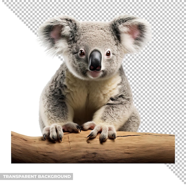 Psd koala aislado sin fondo
