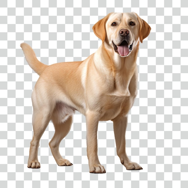 PSD Labrador Retriever fond transparent