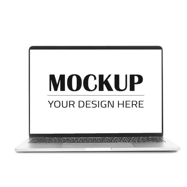 PSD-Laptop-Mockup isoliert