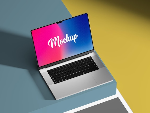 PSD-Laptop-Mockup-Vorlage