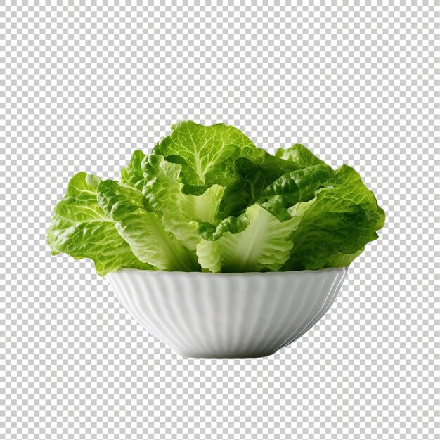 PSD psd lechuga fresca aislada premium psd png