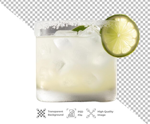 PSD psd lime drink aislado