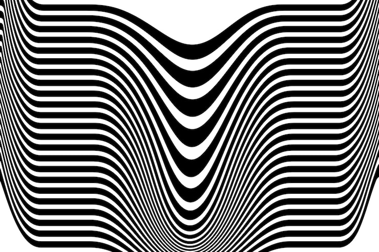 PSD psd line liquify wave black and white shape background in images