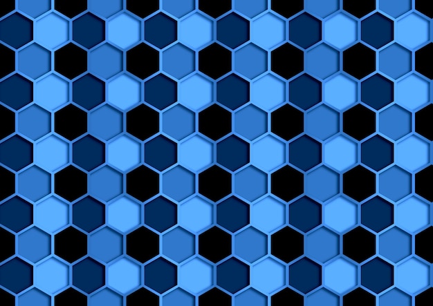 Psd-linie hexogon geometrischer musterhintergrund. bearbeitbare farbe