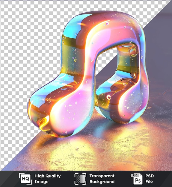 PSD psd avec logo spotify transparent en 3d ne rendant aucune image pour fournir une légende pour