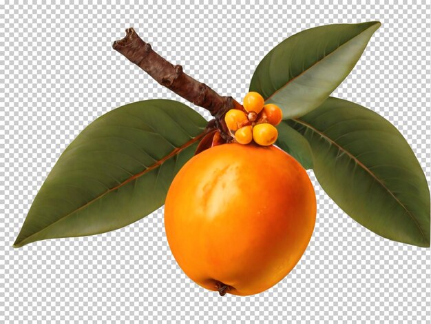 PSD psd loquat png sur un fond transparent