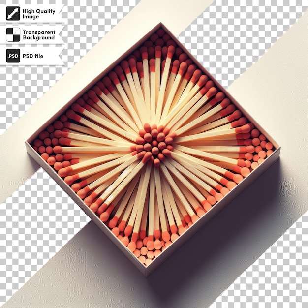 psd matches in matcbox on transparent background with editable mask layer