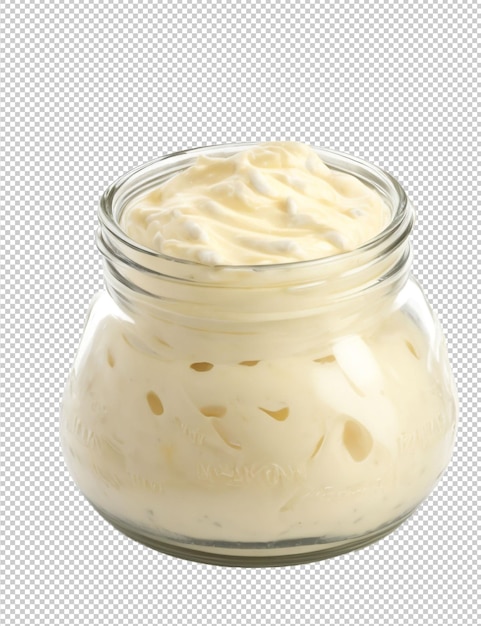 PSD psd mayonnaise png sur un fond transparent