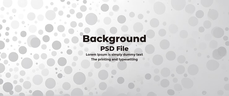 PSD psd medio tono fondo blanco gris puntos tecnología de textura de fondo blanco abstracto