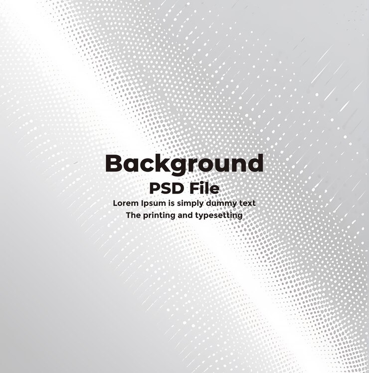 PSD psd medio tono fondo blanco gris puntos tecnología de textura de fondo blanco abstracto