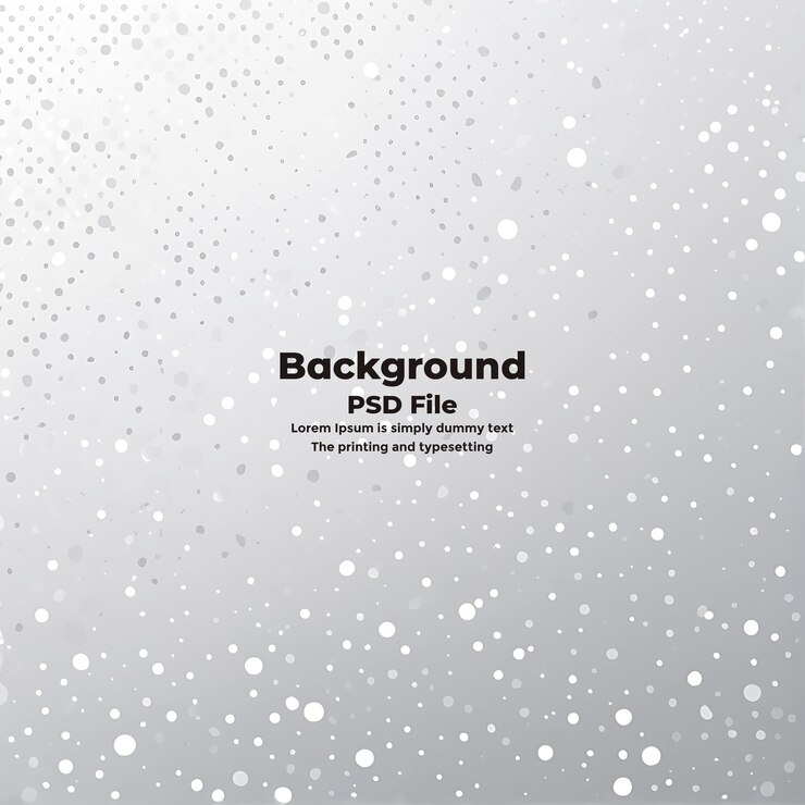 PSD psd medio tono fondo blanco gris puntos tecnología de textura de fondo blanco abstracto