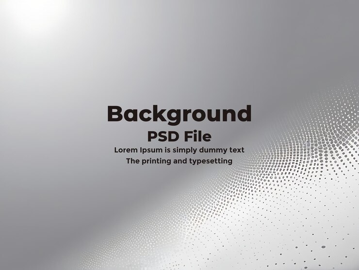 PSD psd medio tono fondo blanco gris puntos tecnología de textura de fondo blanco abstracto