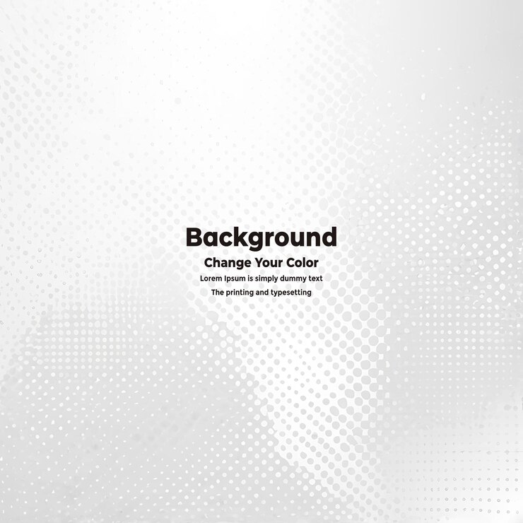 PSD psd medio tono fondo blanco gris puntos tecnología de textura de fondo blanco abstracto